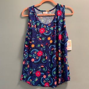 NWT LuLaRoe floral tank top size XL